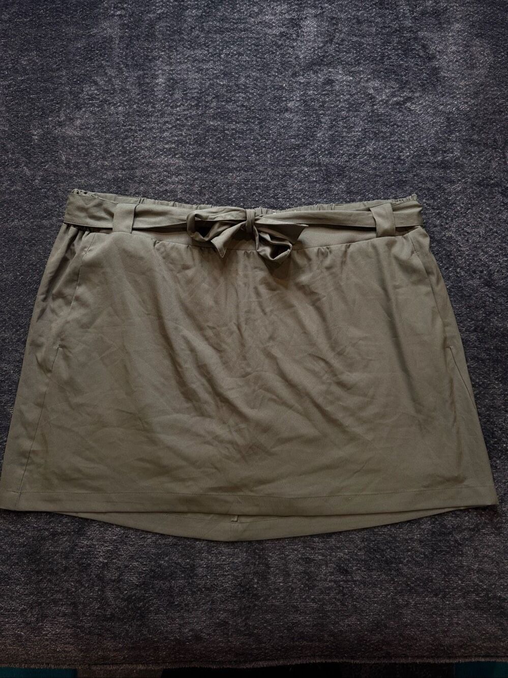 ST JOHN'S BAY Active Women's Olive Skort 2X